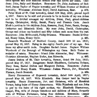 Abstract of Wills and Administrations of Bedford County