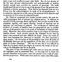 William Wade Hinshaw'S Contribution to Quaker Genealogy