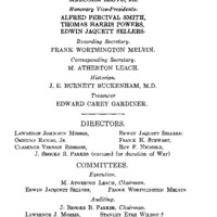 Officers of the Genealogical Society Of Pennsylvania. 1942-1943