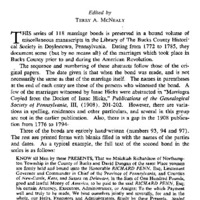 Marriage Bonds of Bucks County, 1772-1785