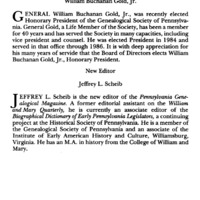 Announcing Honorary President