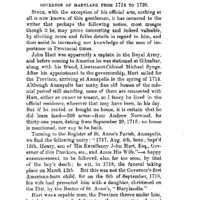 John Hart, Governor of Maryland from 1714 to 1720