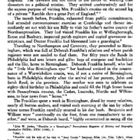 Doctor Franklin's In-Laws