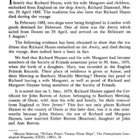 Search for the Source of a Tradition