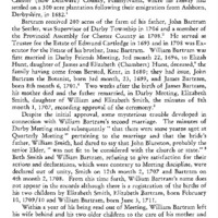 The Mystery of the Death of William Bartram, Father of John Bartram the Botanist