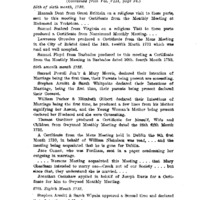 Early Minutes of Philadelphia Monthly Meeting of Friends