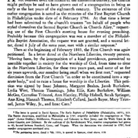 The Fourth Baptist Church