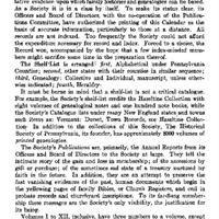 The Genealogical Society of Pennsylvania: As Seen by Its Shelf-List of Publications