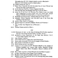 Memoranda from the Diary of John Dyer of Plumstead, Bucks Co., Pa.