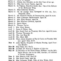 Deaths from the Ladies Literary Port Folio 1828-1829