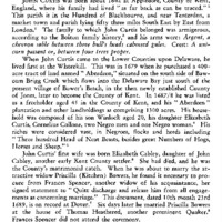 The Hon. John Curtis of "Aberdeen" on Bawcom Brigg Creek, Kent County, Delaware