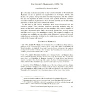 Elk County Marriages, 1852-54