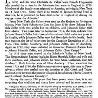 Zeller Family Revision