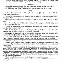 Delaware Family Records: Vandegrift of St. Georges Hundred, New Castle County, Delaware