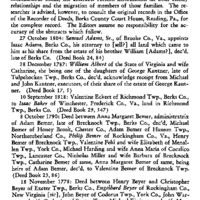 Virginia References in Berks County Records