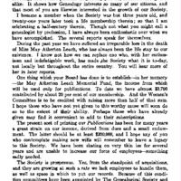 President's Opening Address