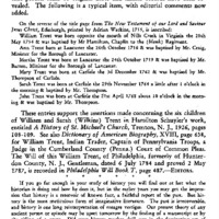 Trent, of Trenton, N. J., and of Philadelphia