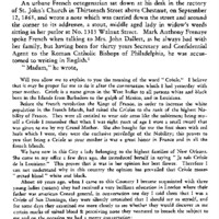 Shoes with Red Heels: The Buchey Family of Philadelphia, Its Continental, Caribbean and Acadian Roots