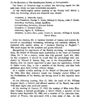 Twenty-Ninth Annual Report of the Genealogical Society of Pennsylvania