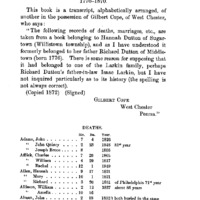 Dutton Records of Deaths, Marriages, etc., 1770-1870