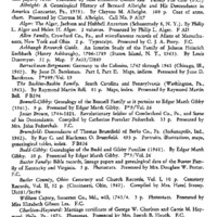 Genealogical Accessions by the Genealogical Society and the Historical Society of Pennsylvania