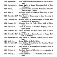 Marriages of Rev. John Knoske, 1811-1849