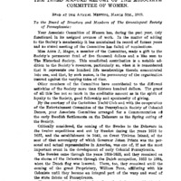 The Third Annual Report of the Associate Committee of Women