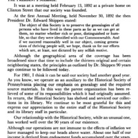 The 90th Annual Report of the Genealogical Society of Pennsylvania