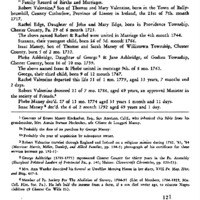 Massey Bible Records