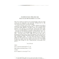 Anderson Family Bible Record, Chester and Montgomery Counties